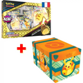 Pack Pokémon : 1 Coffret Pikachu VMAX Zénith Suprême + 1 COFFRE AVENTURE À PALDEA FR - Poke-Geek