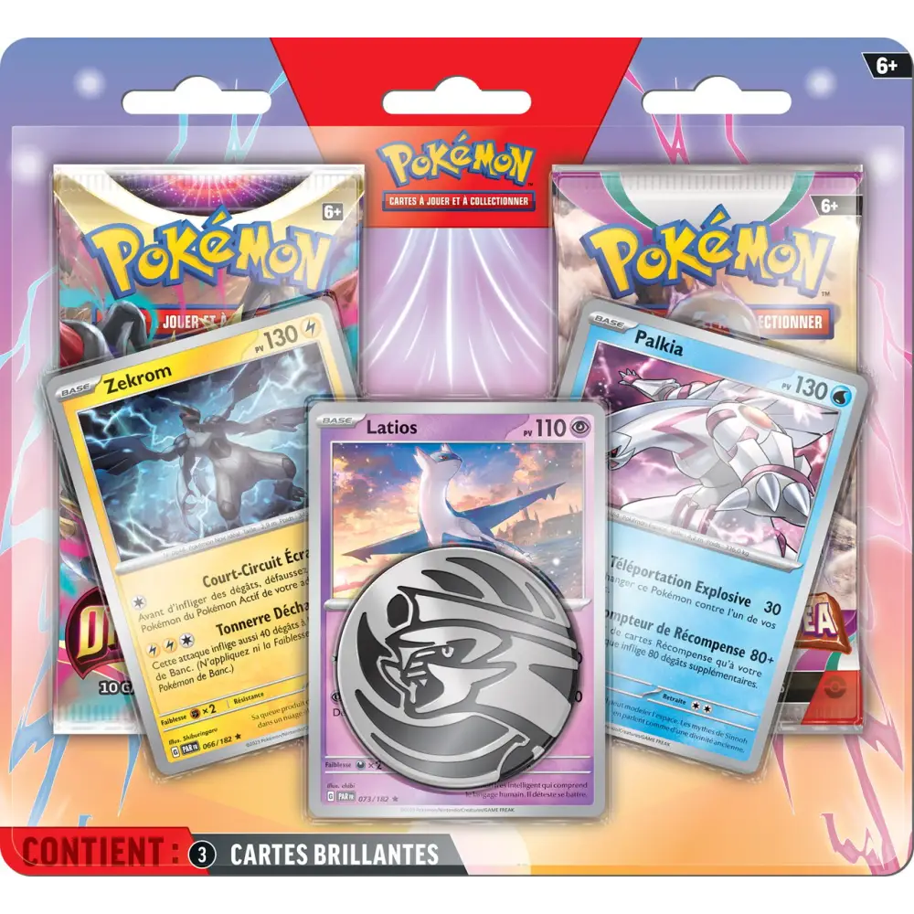 PACK PROMO 2 BOOSTERS (BLISTER 3 PROMO) FR - Poke-Geek
