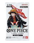 Pack promo One Piece Saikyō Jump 2026 avec trois cartes japonaises P-152 P-153 et P-154