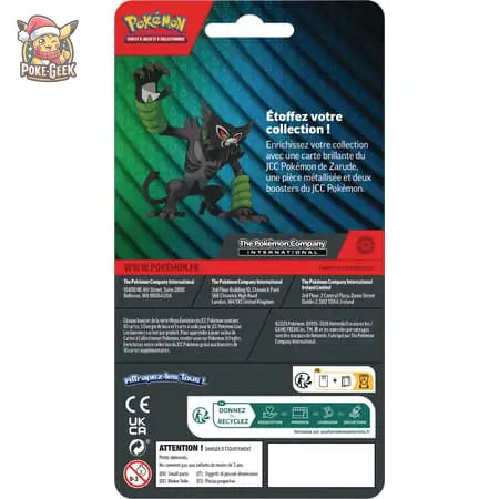 Verso du Duopack Pokémon Zarude français