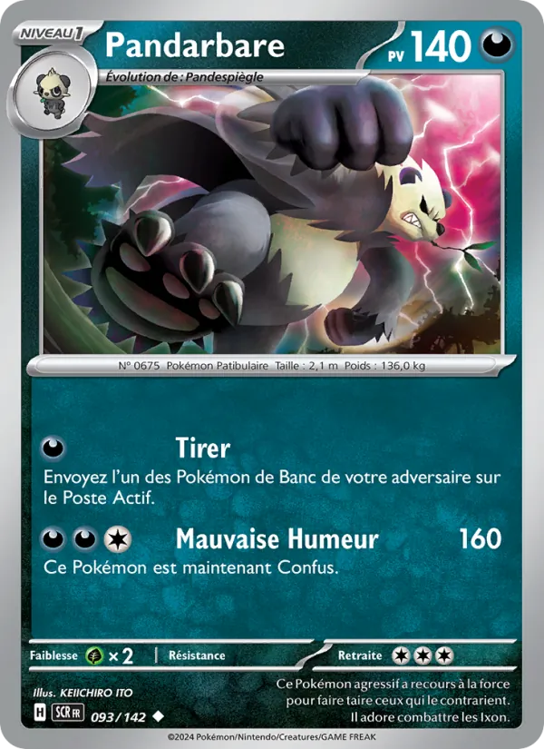 Pandarbare 93/142 — EV07 — Couronne Stellaire