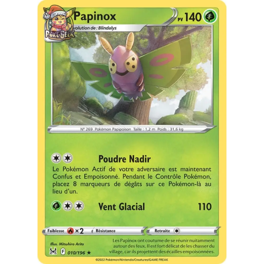 Papinox - EB Origine Perdue - 10/196 - Poke-Geek