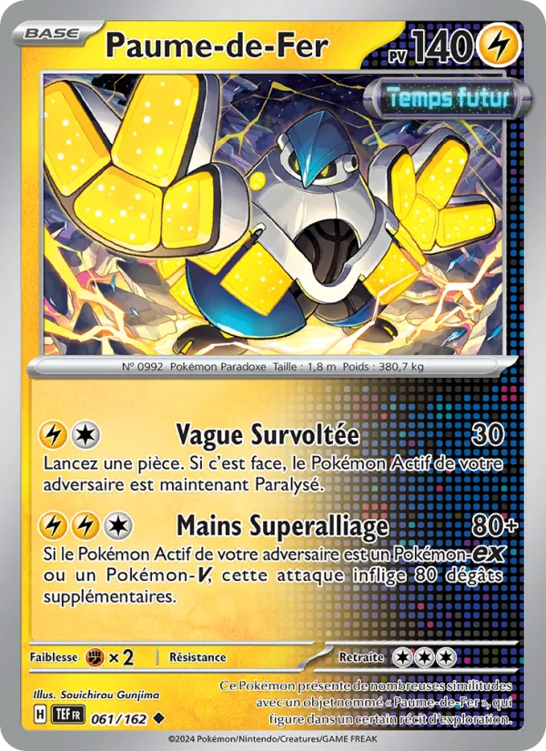 Paume-de-Fer 61/162 — EV05 – Forces Temporelles