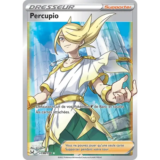 Percupio - EB Origine Perdue - 196/196 - Poke-Geek