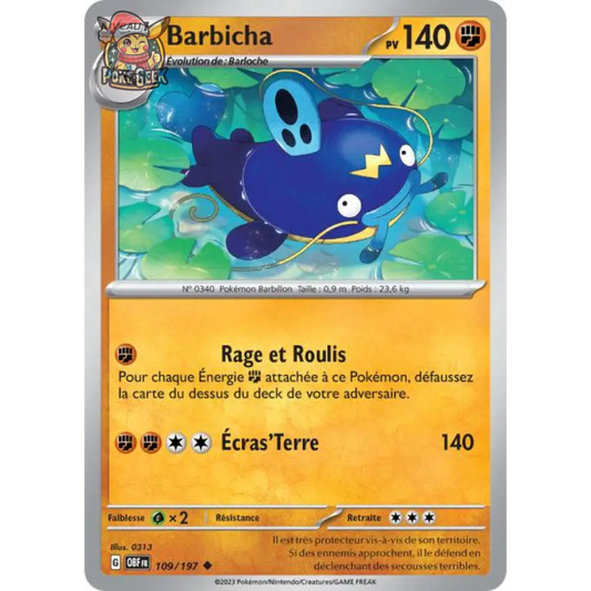 Uncommon - Pokemon - Obsidian Flames - Barbisha 109/197