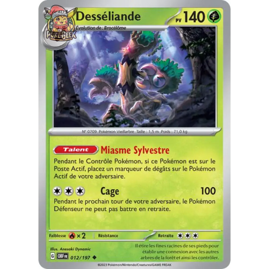 Uncommon - Pokemon - Obsidian Flames - Desséliande 12/197