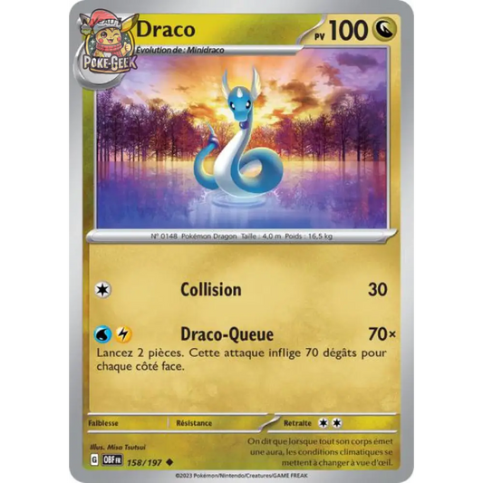 Uncommon - Pokemon - Obsidian Flames - Draco 158/197