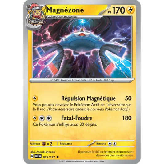 Uncommon - Pokemon - Obsidian Flames - Magnezone 65/197