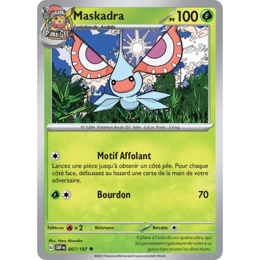Uncommon - Pokemon - Obsidian Flames - Maskadra 7/197