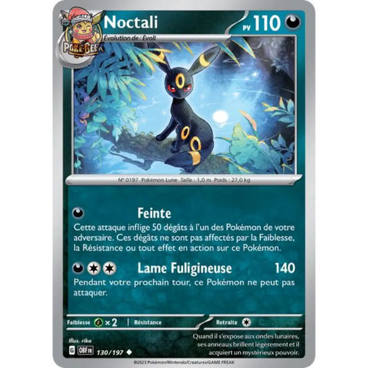 Uncommon - Pokemon - Obsidian Flames - Umbreon 130/197