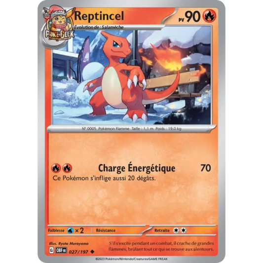 Uncommon - Pokemon - Obsidian Flames - Reptilian 27/197