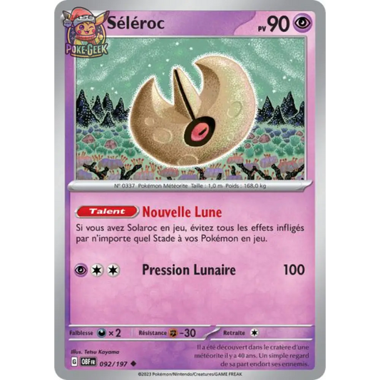 Uncommon - Pokemon - Obsidian Flames - Seleroc 92/197