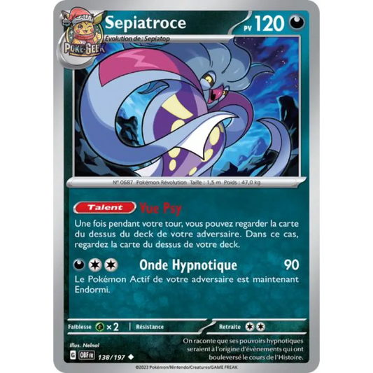 Uncommon - Pokemon - Obsidian Flames - Sepiatroce 138/197
