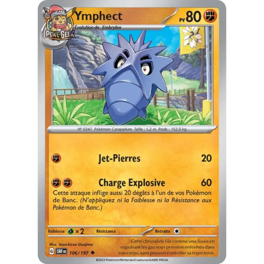 Uncommon - Pokemon - Obsidian Flames - Ymphect 106/197