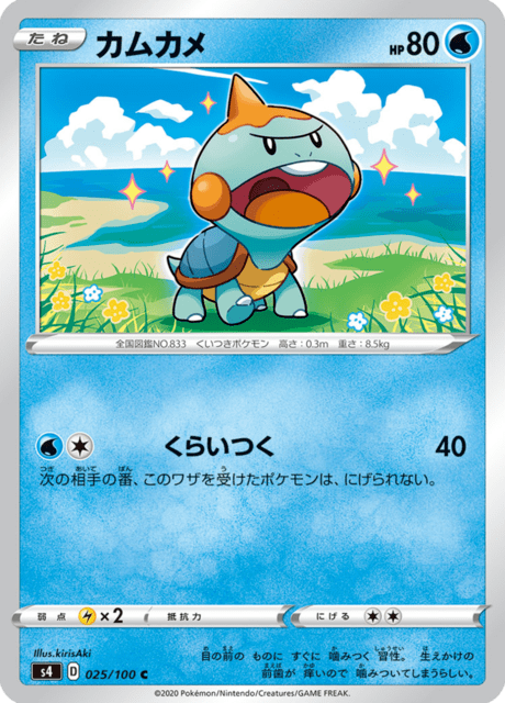 Vue agrandie de Chewtle, carte 025/100