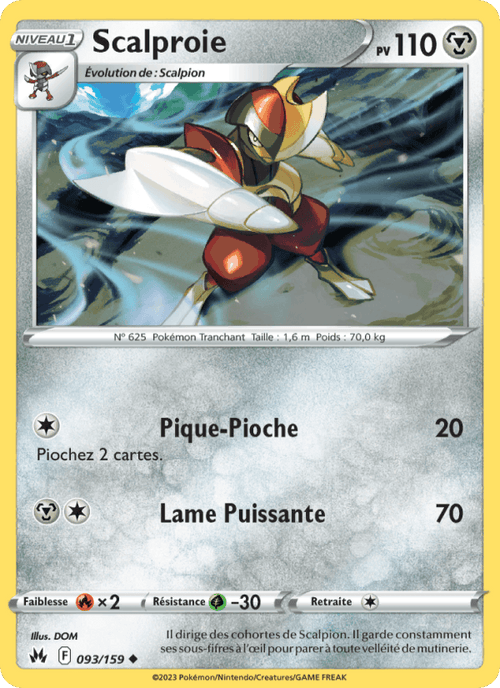 Scalproie 93/159 — EB12.5 – Zénith Suprême