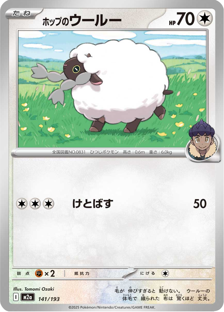Vue agrandie de Hop's Wooloo, carte 141/193