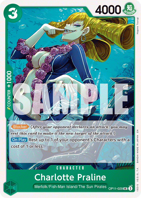 Vue agrandie de Charlotte Praline, carte OP11-029