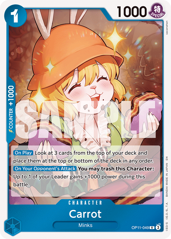 Vue agrandie de Carrot, carte OP11-049