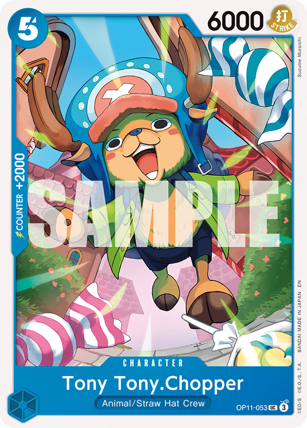 Vue agrandie de Tony Tony.Chopper, carte OP11-053