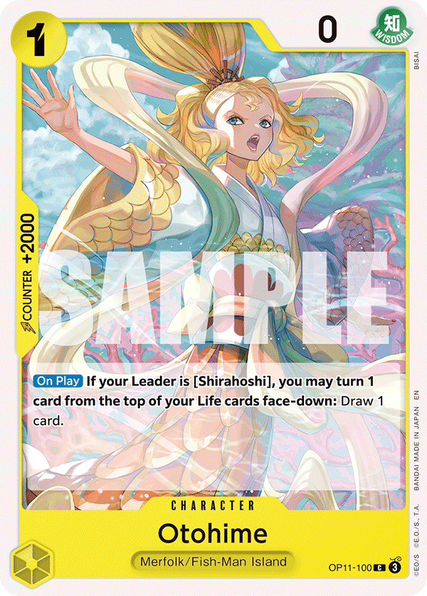 Vue agrandie de Otohime, carte OP11-100