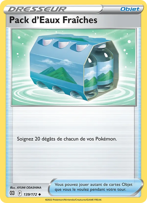 Pack d'Eaux Fraîches 139/172 — EB09 - Stars Etincelantes