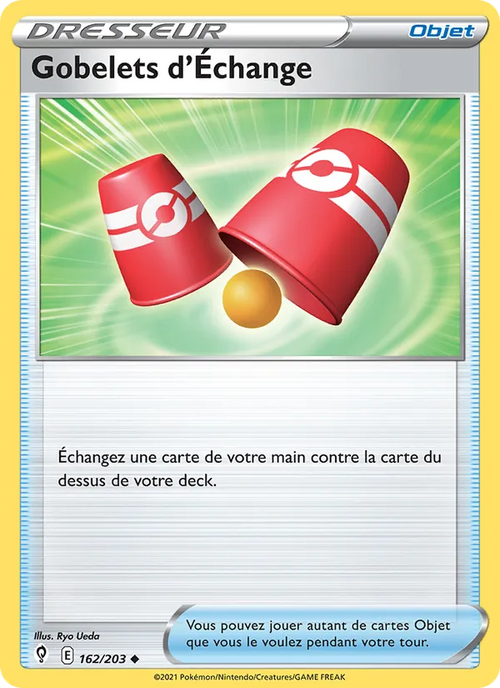 Gobelets d'Échange 162/203 — EB07 - Evolution Céleste