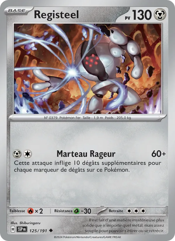 Registeel 125/191 — EV08 – Étincelles Déferlantes