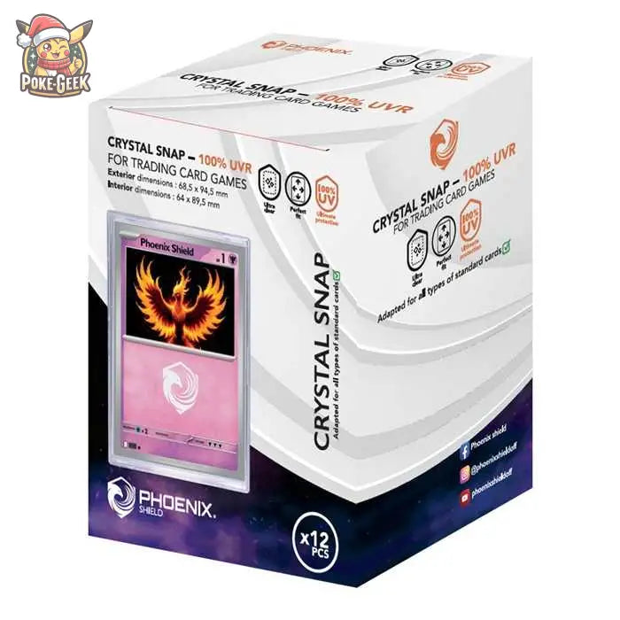 Phoenix Shield – 12 Protections Mini Snap – 100% Anti-UVR - Poke-Geek