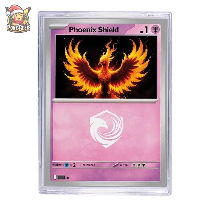 Phoenix Shield – 12 Protections Mini Snap – 100% Anti-UVR - Poke-Geek