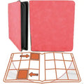 Phoenix Shield Album Deluxe Zip Toploader Rouge – 360 Cartes - Poke-Geek