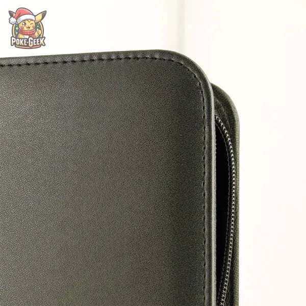 Phoenix Shield – Classeur 9-Pockets Premium Zipper Album 360 cartes – Noir - Poke-Geek