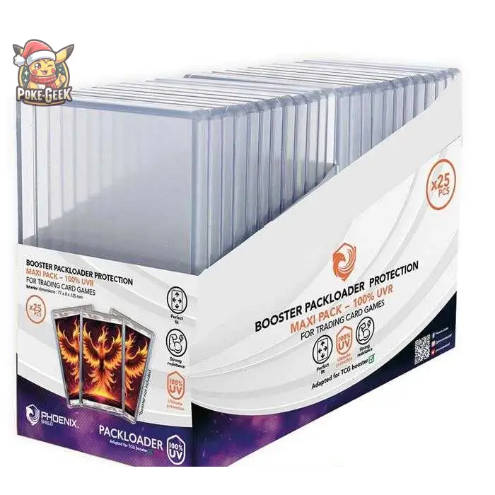 Phoenix Shield Packloader Protection Boosters x25 – 99% UVR - Poke-Geek