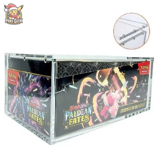 Phoenix Shield – Protection Acrylique Magnétique pour Display Bundle Pokémon