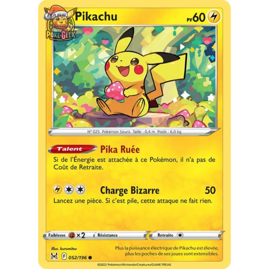 Pikachu - EB Lost Origin - 52/196