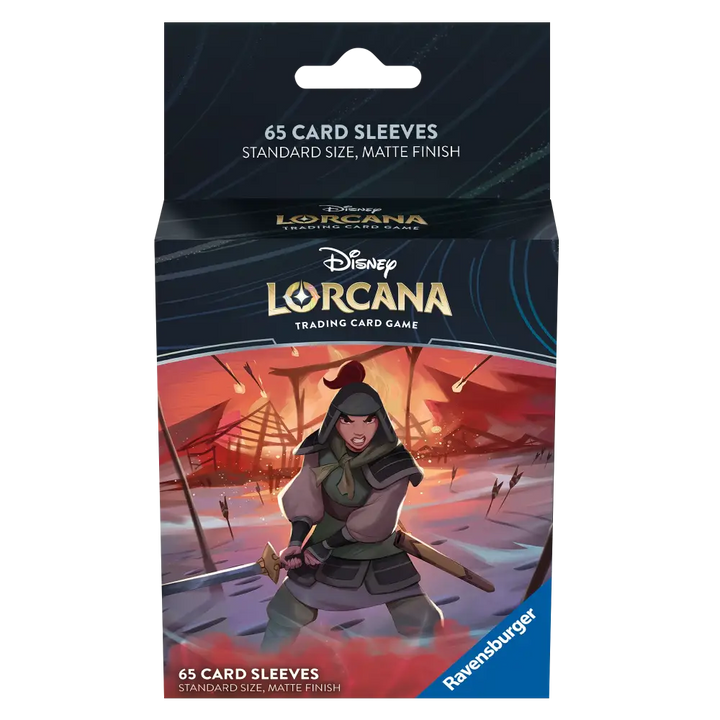 Pochettes Protège-Cartes Mulan – Disney Lorcana (65 sleeves)