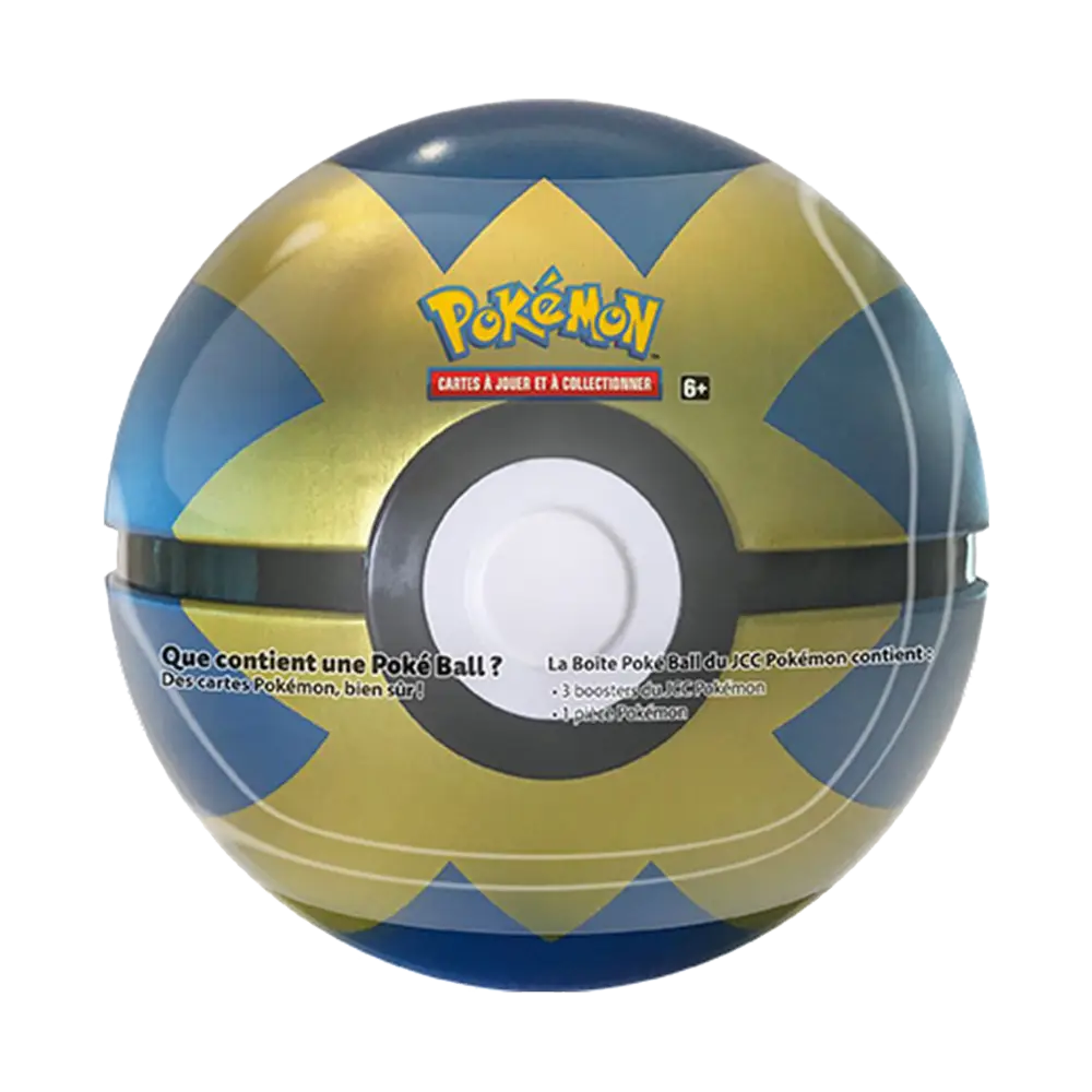 Pokéball Tin ÉTÉ 2022 - Rapide Ball - Poke-Geek