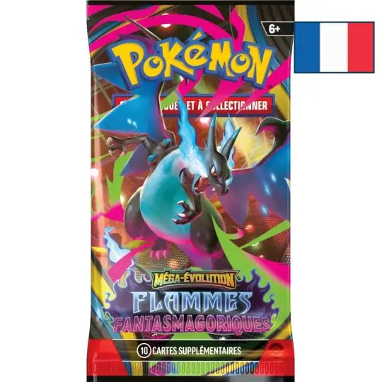 Pokémon - Booster 10 cartes ME02: Flammes Fantasmagoriques (FR)