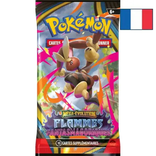 Pokémon - Booster 10 cartes ME02: Flammes Fantasmagoriques (FR)
