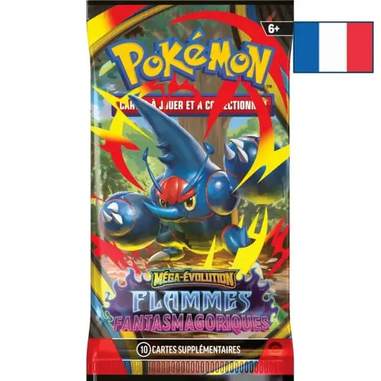 Pokémon - Booster 10 cartes ME02: Flammes Fantasmagoriques (FR)