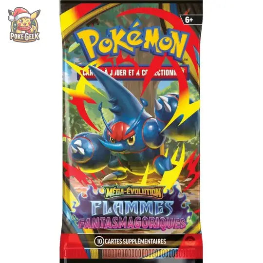 Pokémon - Booster 10 cartes ME02 : Flammes Fantasmagoriques (FR) - Poke-Geek