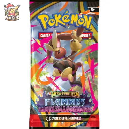 Pokémon - Booster 10 cartes ME02 : Flammes Fantasmagoriques (FR) - Poke-Geek