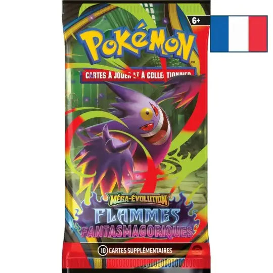 Pokémon - Booster 10 cartes ME02: Flammes Fantasmagoriques (FR)