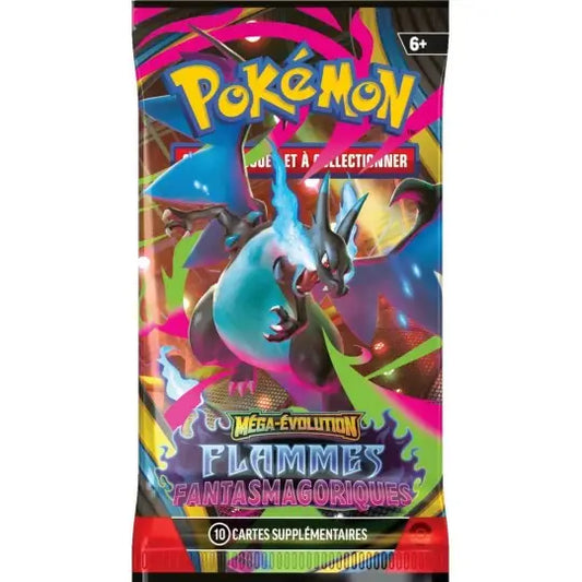 Pokémon - Booster 10 cartes ME02 : Flammes Fantasmagoriques (FR) - Poke-Geek