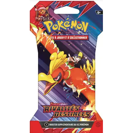 Pokémon Booster Blister EV10 Rivalités Destinées (1 Booster Aléatoire) - FR - Poke-Geek