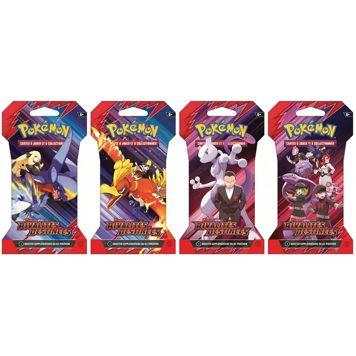 Pokémon Booster Blister EV10 Rivalités Destinées (1 Booster Aléatoire) - FR
