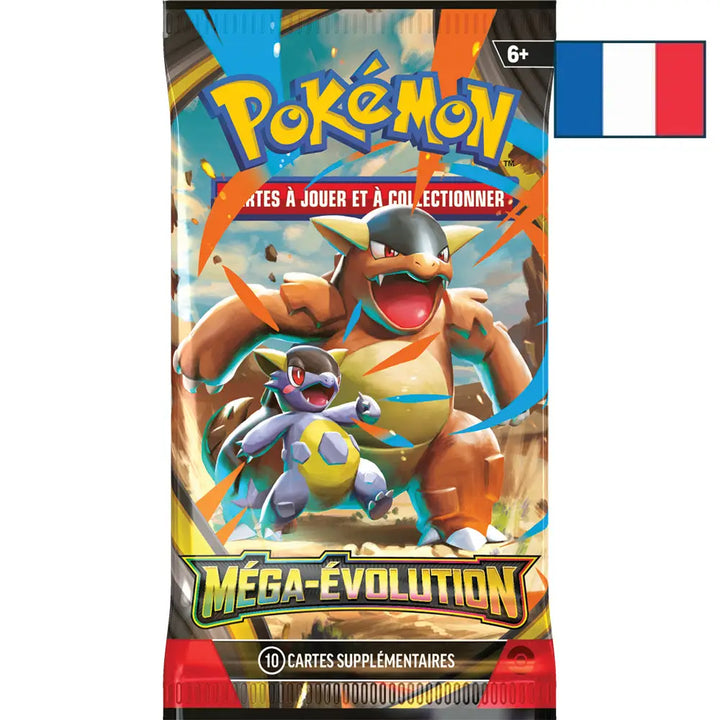 Pokémon – Booster ME01 : Méga-Évolution – 10 cartes – Français