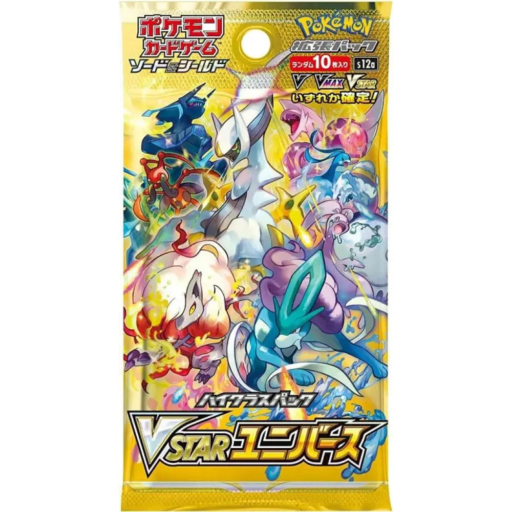 Pokémon Booster de 10 cartes - S12a V-Star Universe - JPN Booster VSTAR Universe S12A