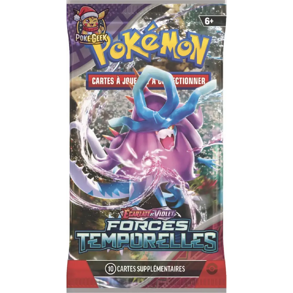 Pokémon - Booster EV05 : Forces Temporelles - (Illustration Aléatoire) FR - Poke-Geek