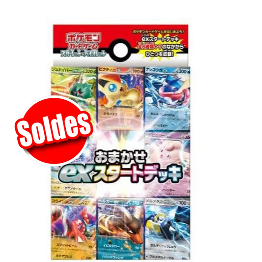 Pokemon Card Game: Scarlet & Violet - Deck Aléatoire Omakase Ex Start Deck - JPN